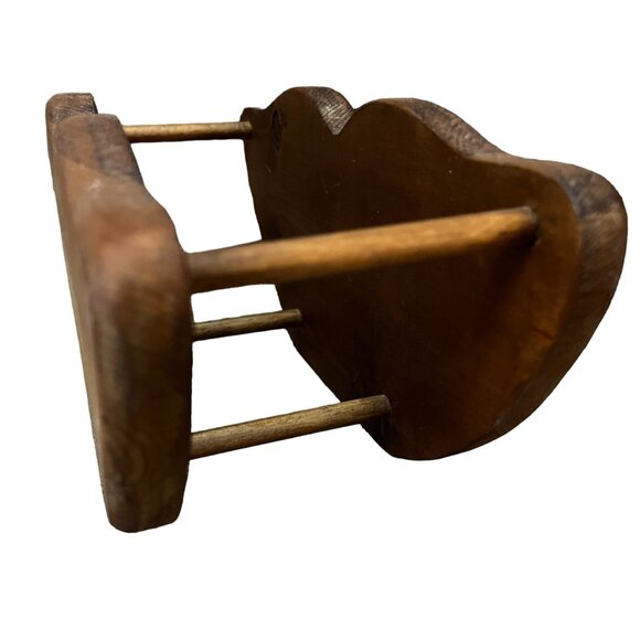 Hand-Painted Wooden Napkin/Mail Holder With Hummingbird Design - Picture 7 of 7